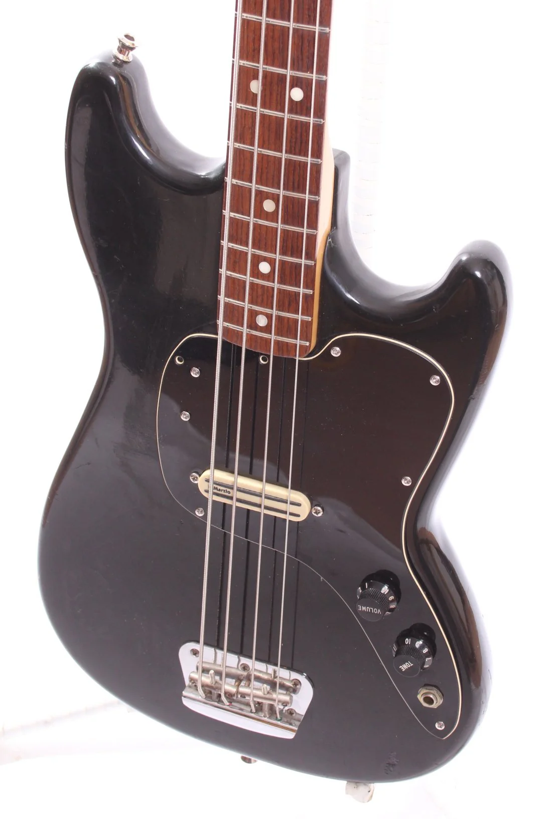 1978 Fender Musicmaster Bass black - Image 3