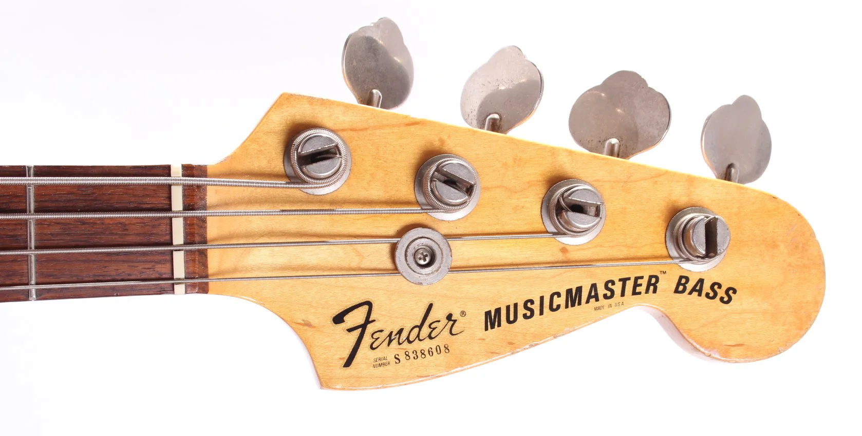 1978 Fender Musicmaster Bass black - Image 5