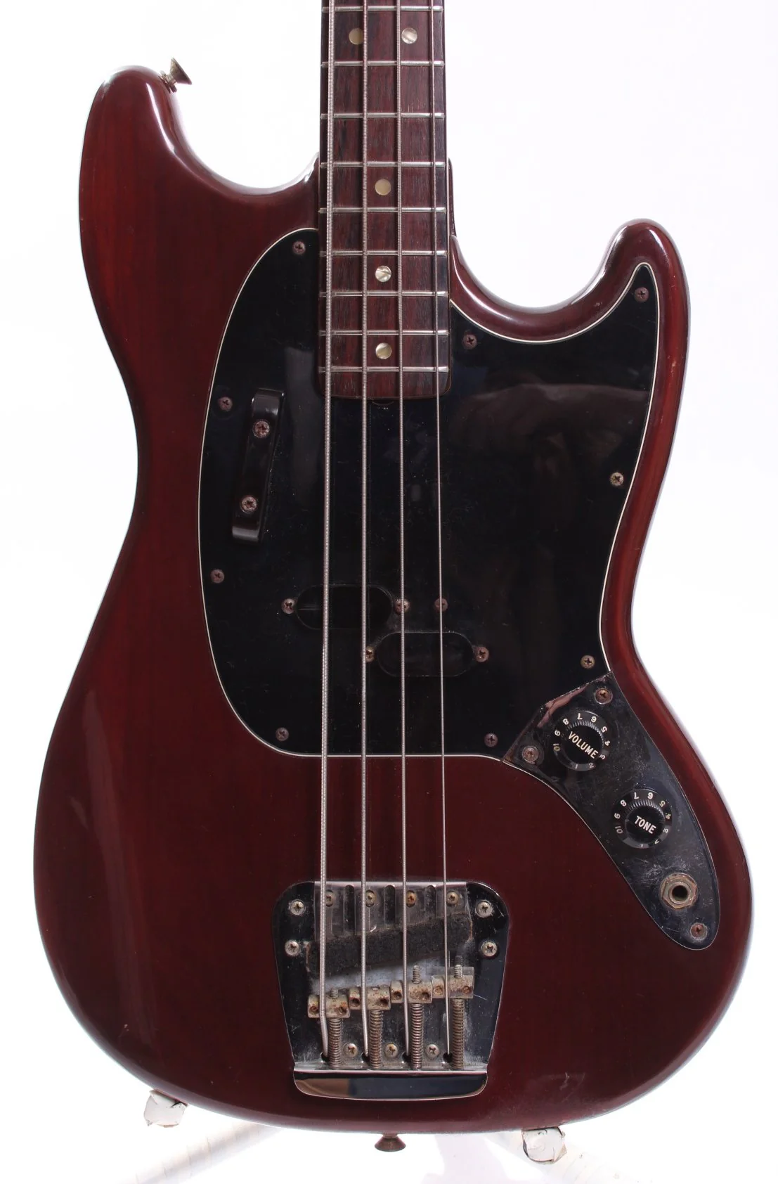 1978 Fender Mustang Bass mocha brown - Image 2