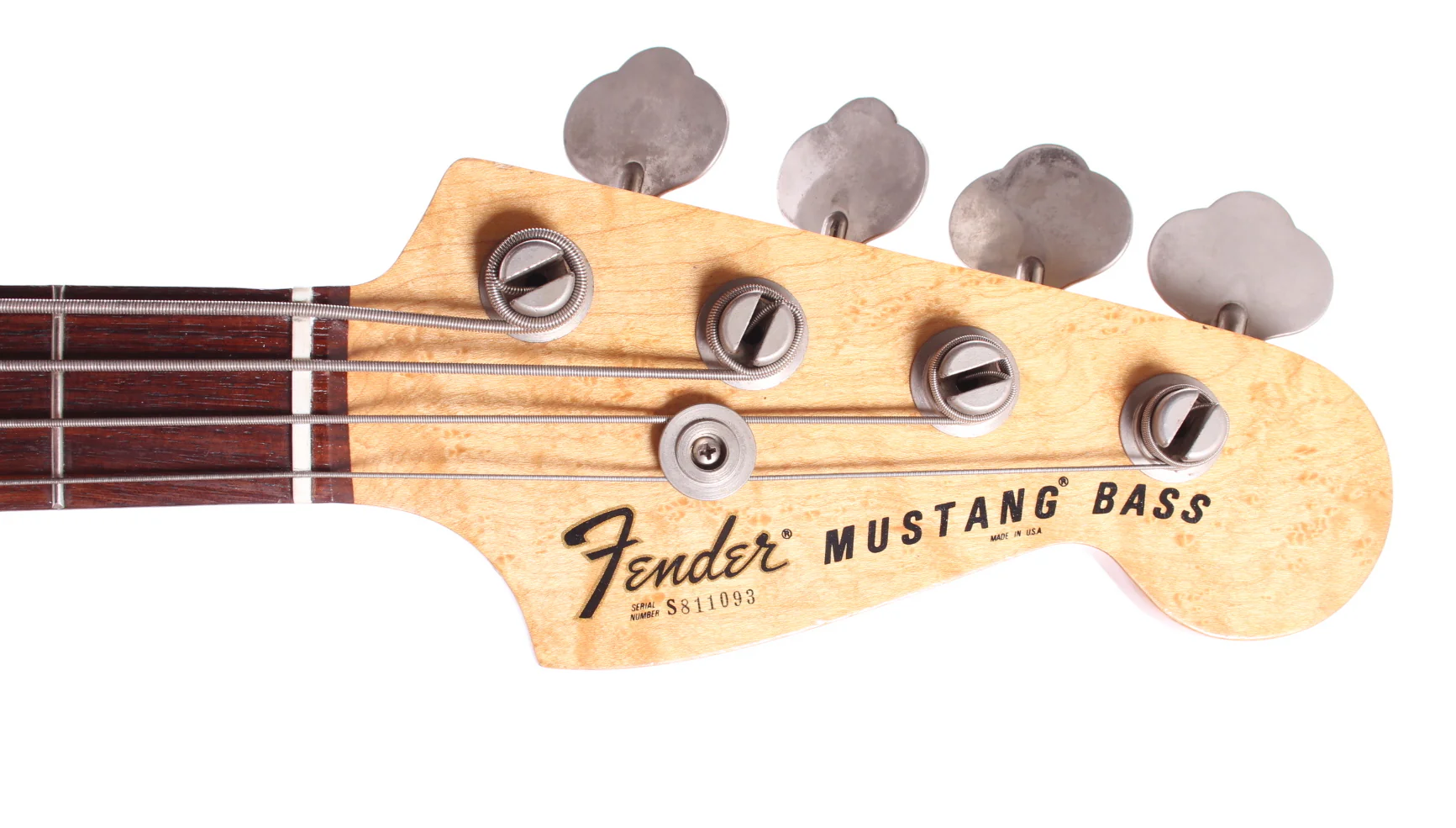1978 Fender Mustang Bass natural - Image 5