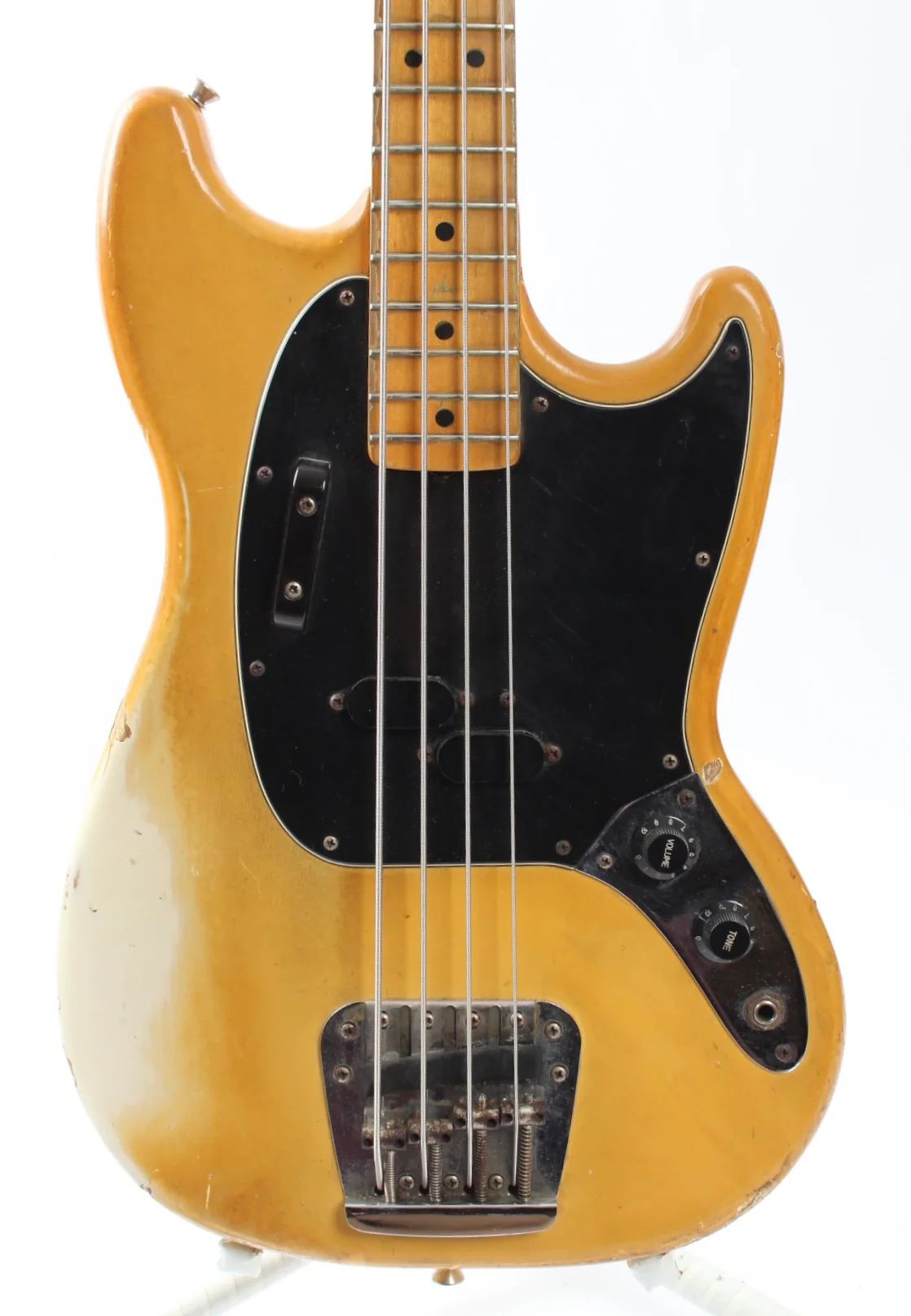 1978 Fender Mustang Bass olympic white - Image 2