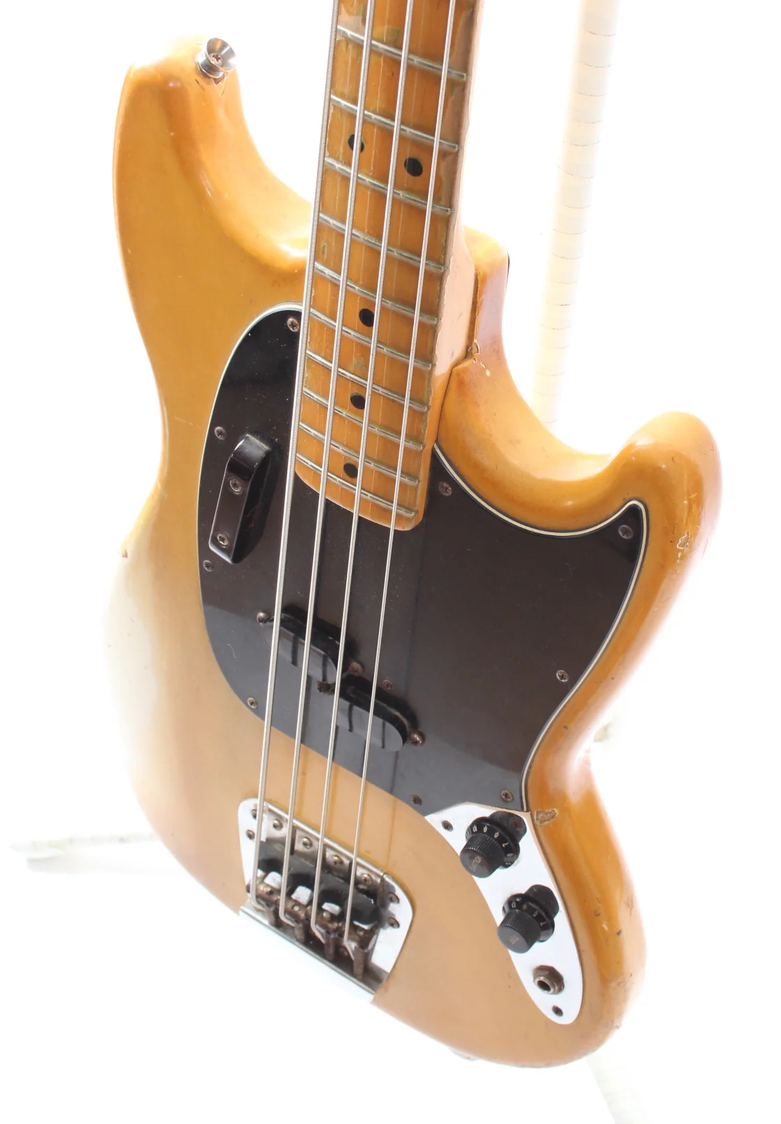 1978 Fender Mustang Bass olympic white - Image 3