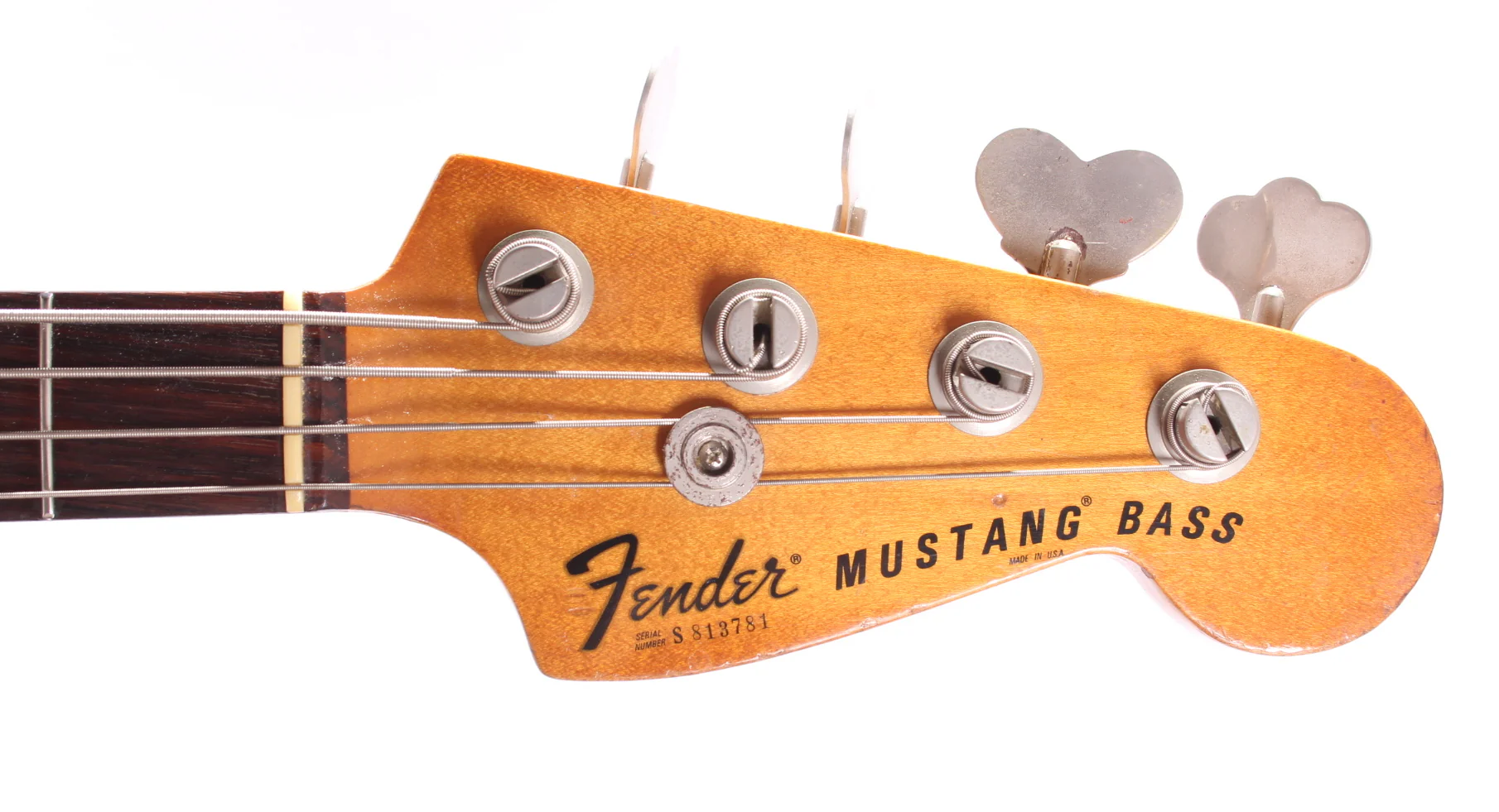 1978 Fender Mustang Bass olympic white - Image 5