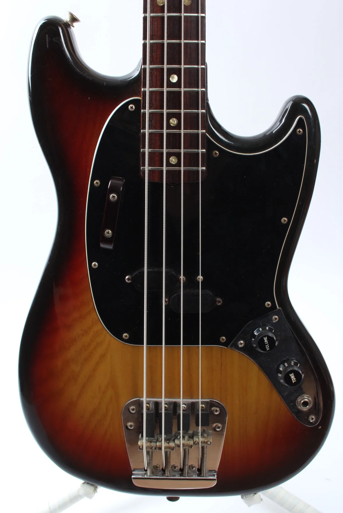 1978 Fender Mustang Bass sunburst - Image 2