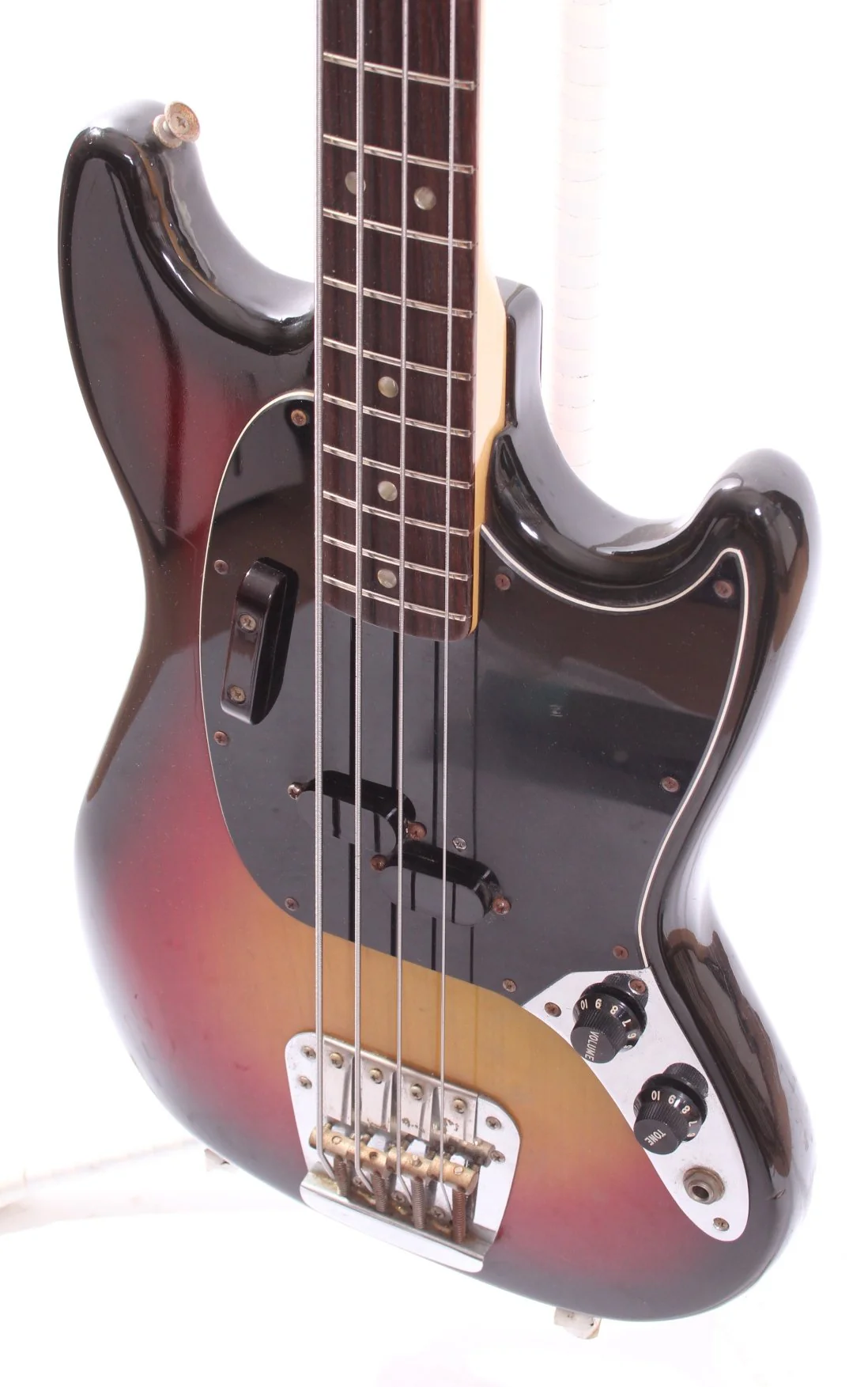 1978 Fender Mustang Bass sunburst - Image 3