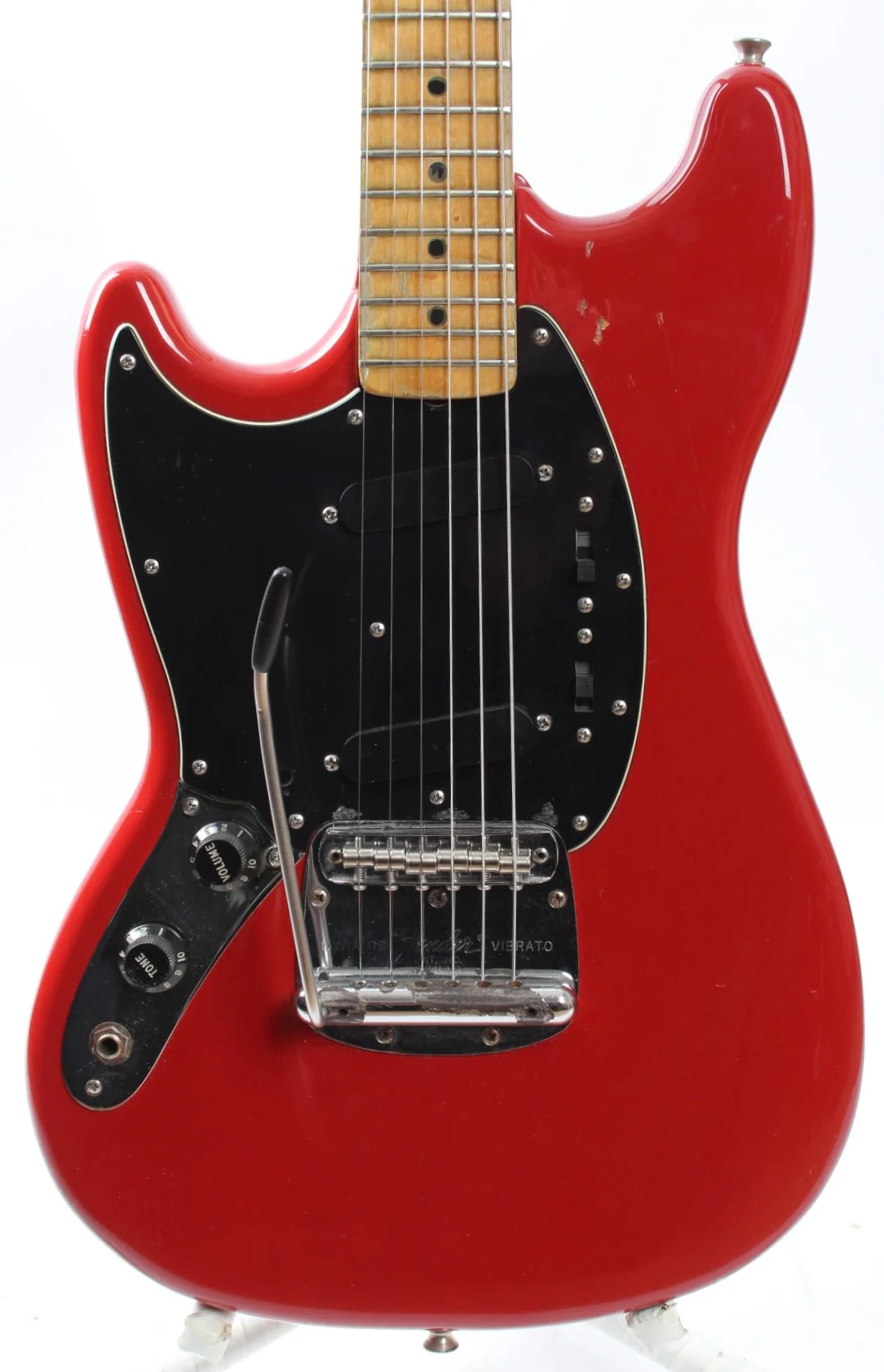 1978 Fender Mustang Lefty morocco red - Image 2
