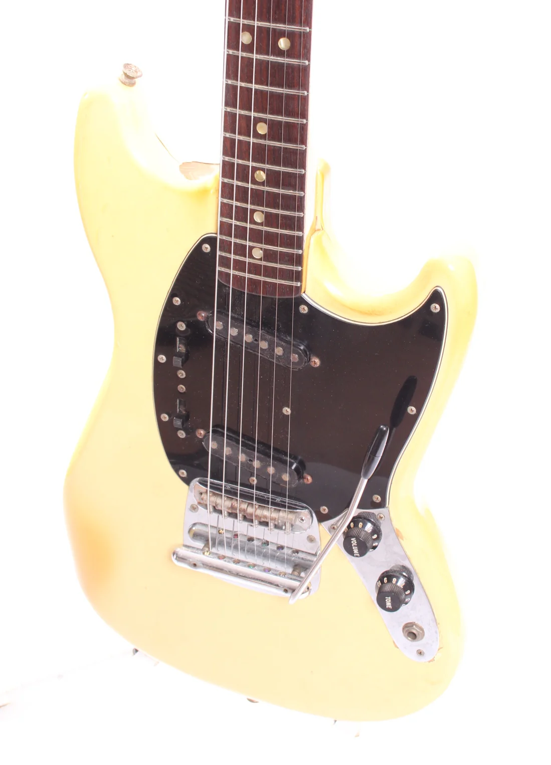 1978 Fender Mustang olympic white - Image 3