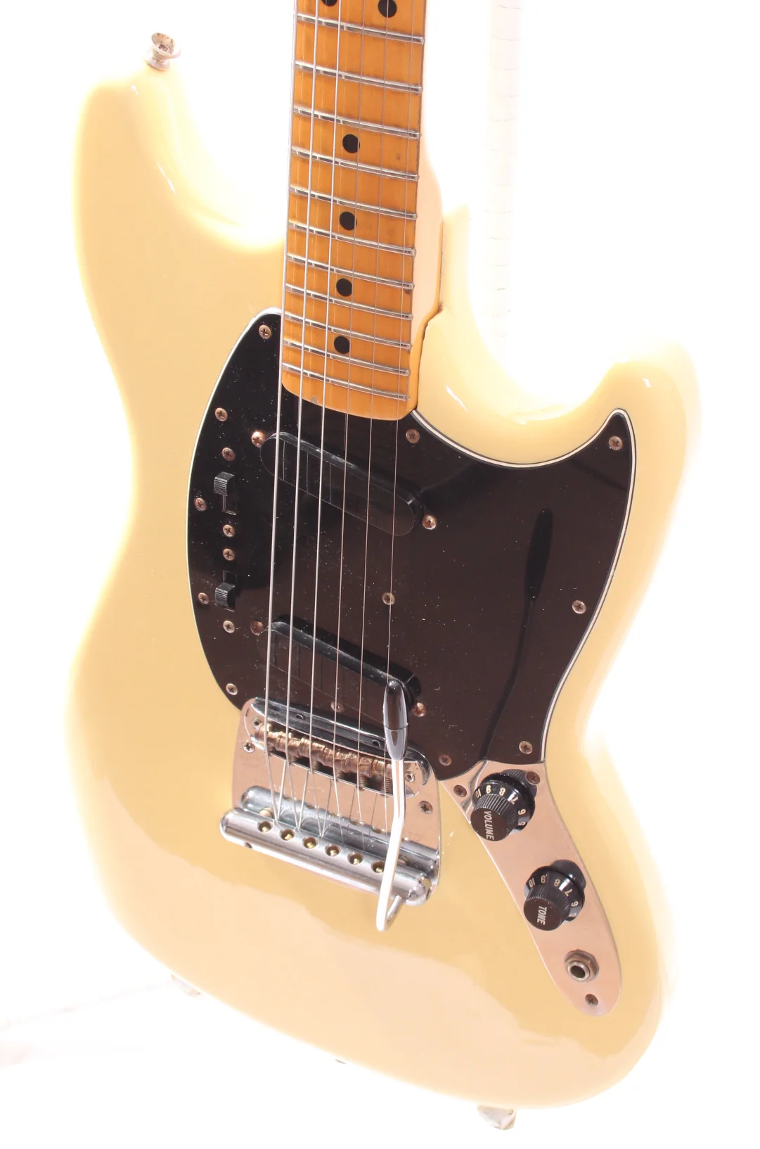 1978 Fender Mustang olympic white - Image 3