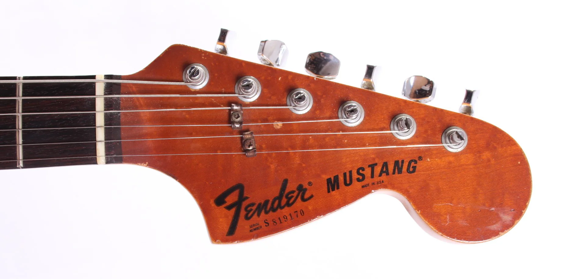 1978 Fender Mustang sunburst - Image 5