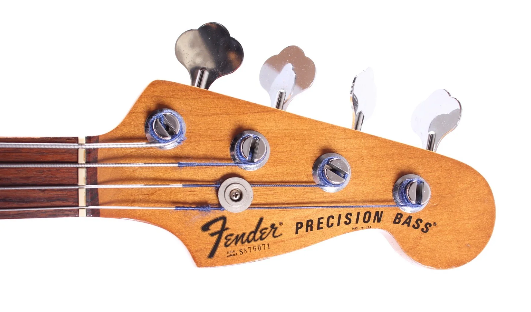 1978 Fender Precision Bass fretless sunburst - Image 5