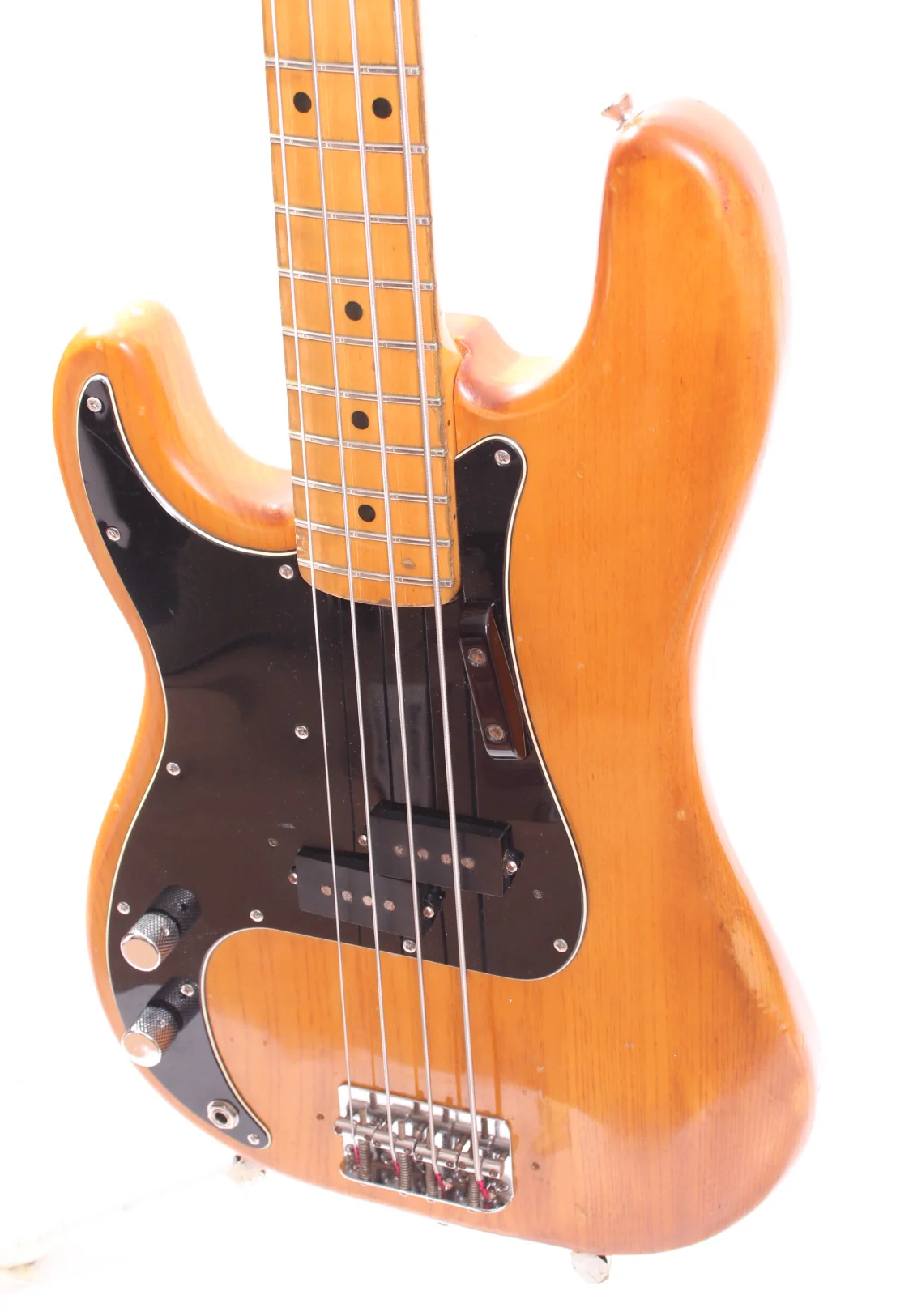 1978 Fender Precision Bass lefty natural - Image 3