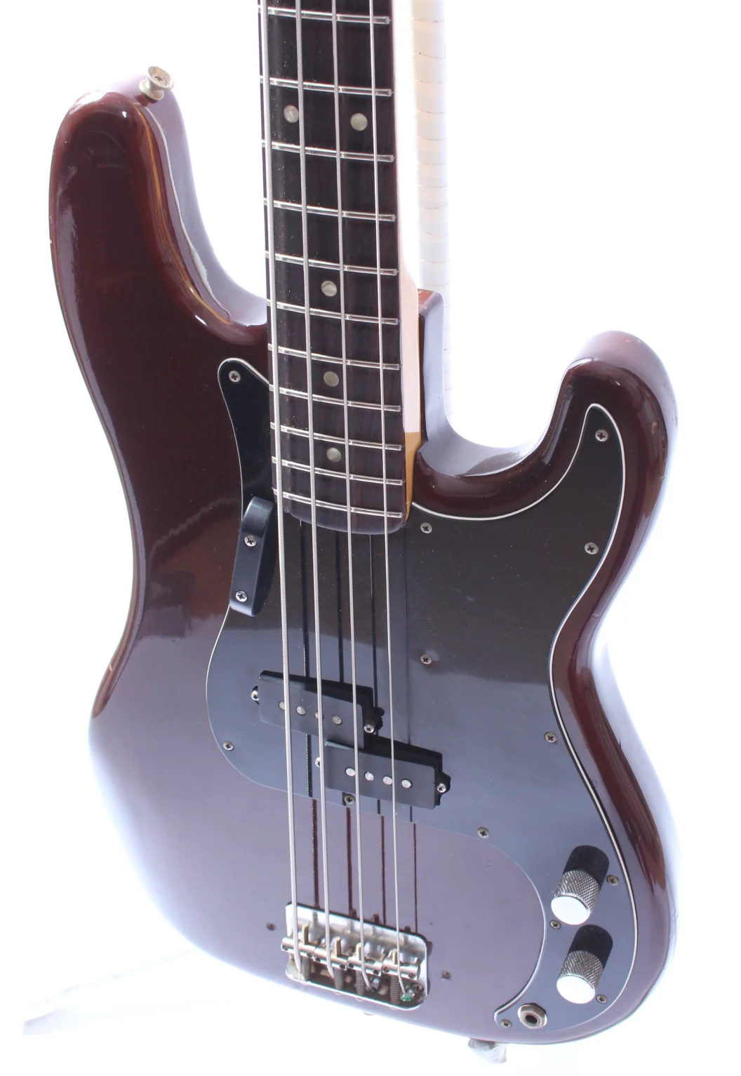 1978 Fender Precision Bass mocha brown - Image 3