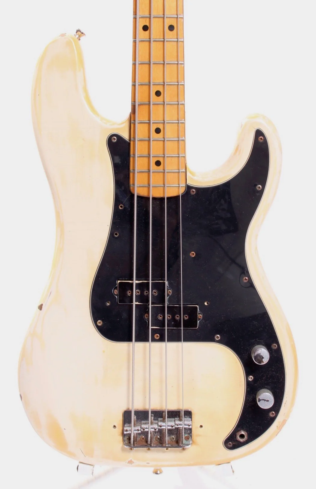 1978 Fender Precision Bass olympic white - Image 2