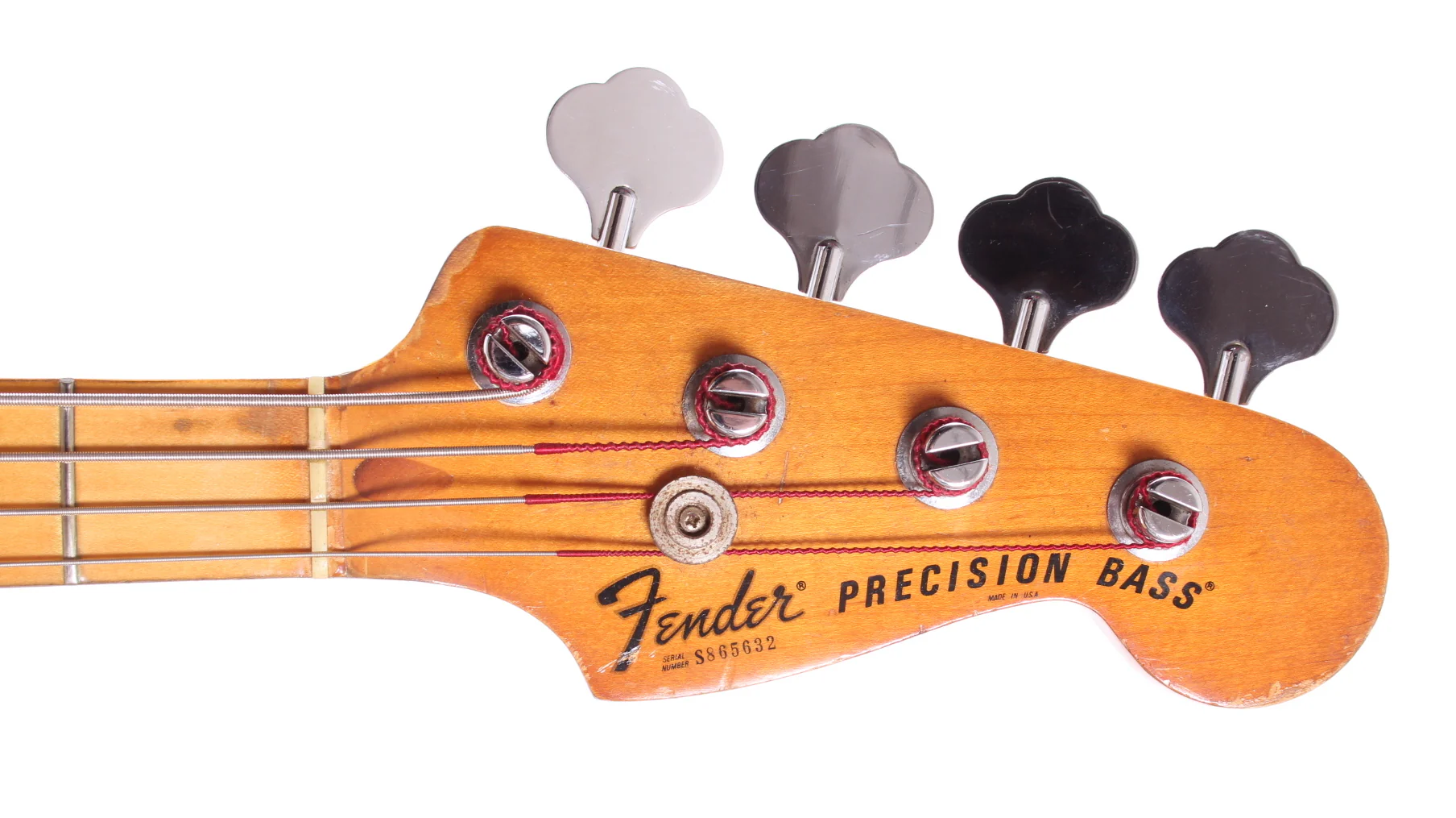 1978 Fender Precision Bass olympic white - Image 5