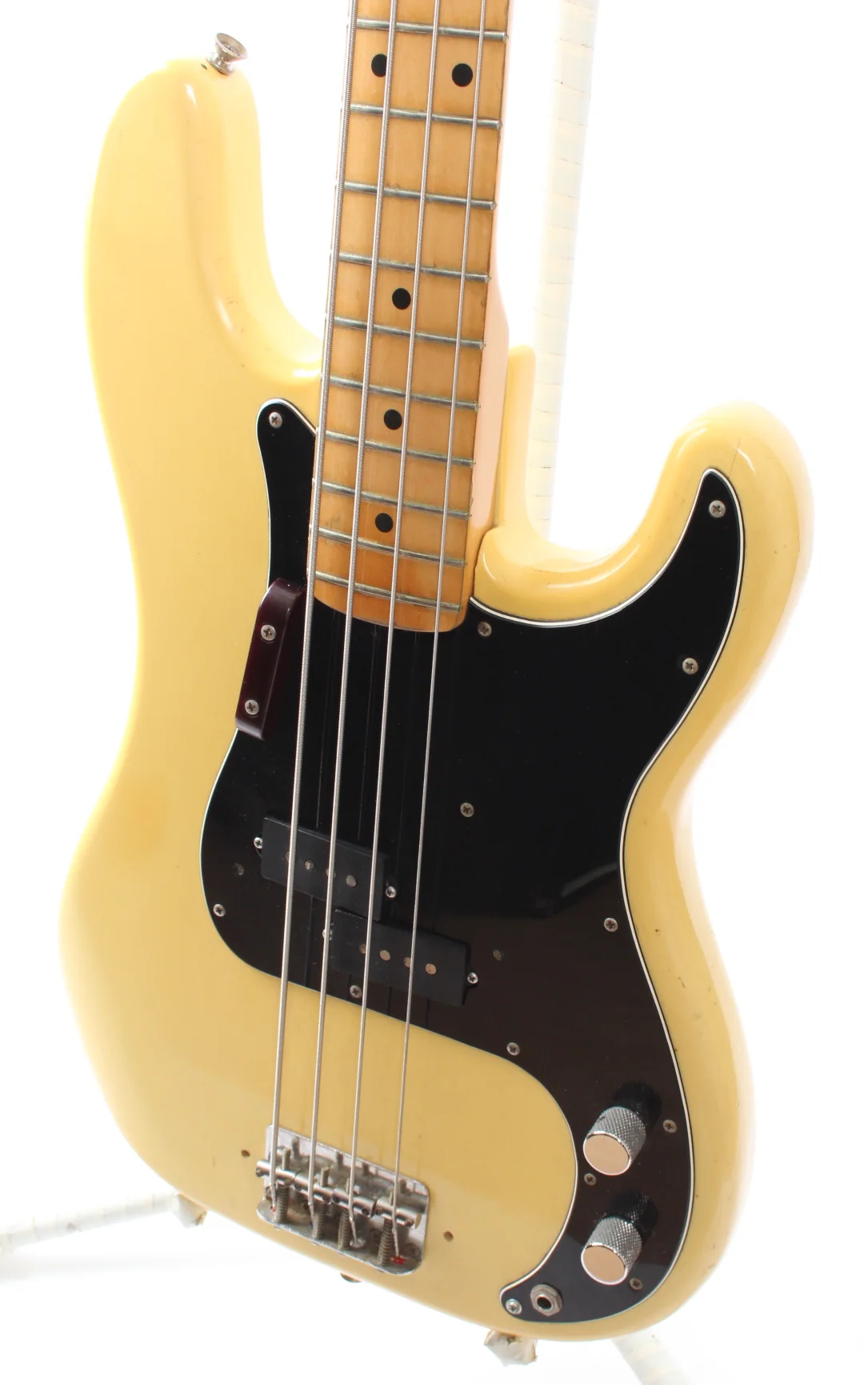 1978 Fender Precision Bass olympic white - Image 3