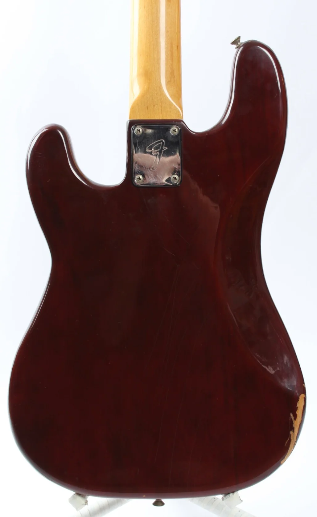 1978 Fender Precision Bass fretless wine red - Image 7