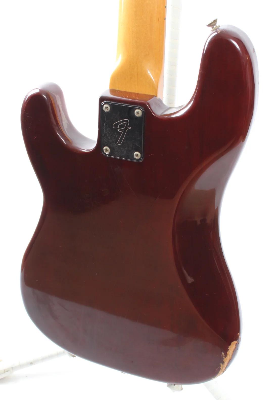 1978 Fender Precision Bass fretless wine red - Image 8