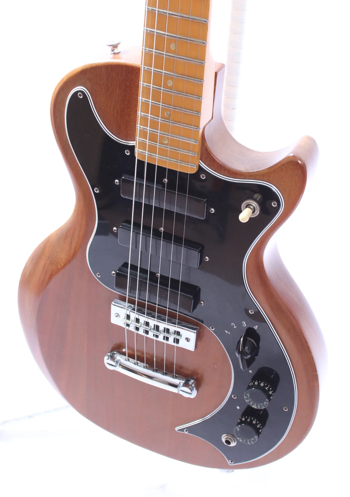 1978 Gibson S-1 natural mahogany - Image 3