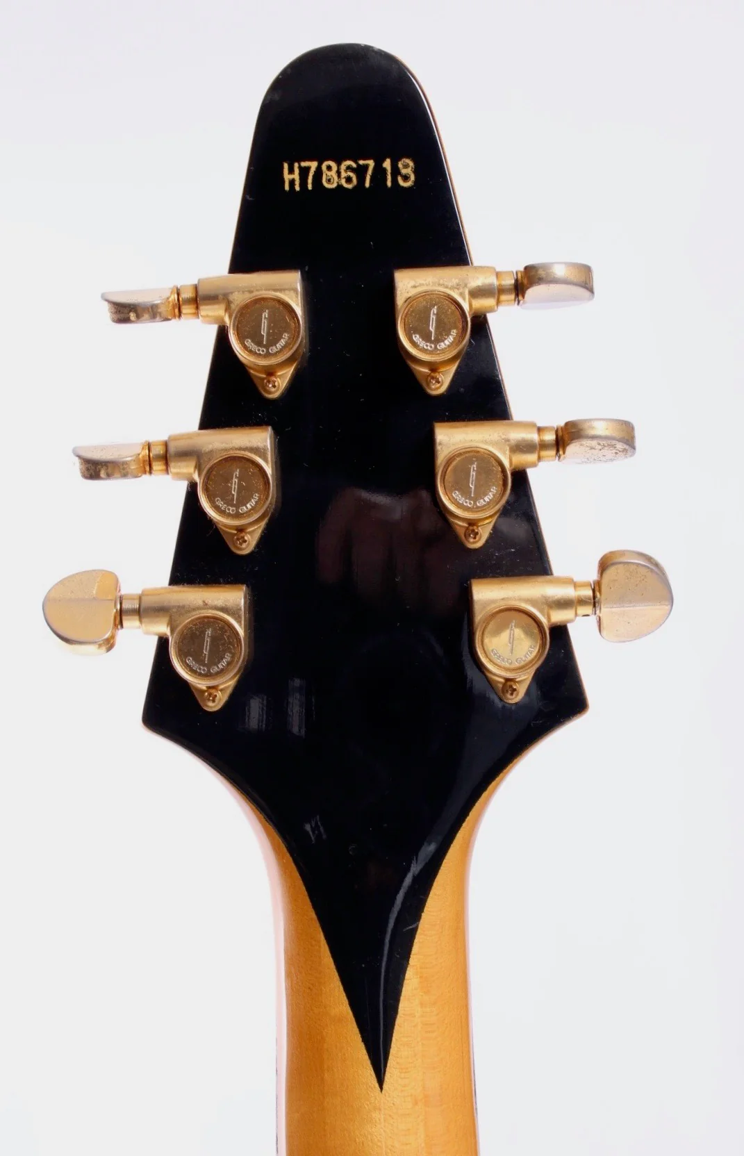 1978 Greco Flying V FV900 natural - Image 10