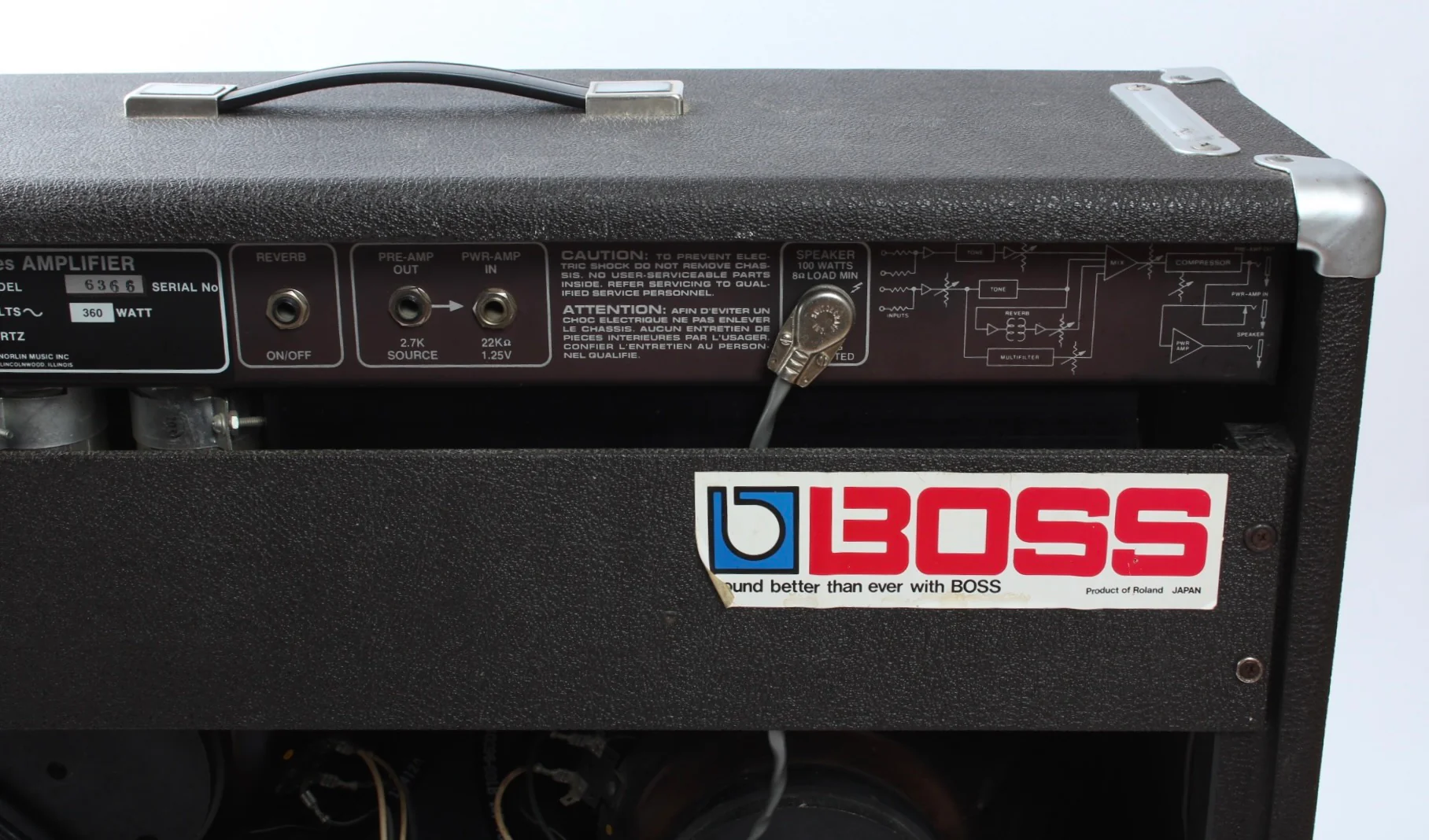 1978 LAB Series L5 amplifier model 300AX - Image 9