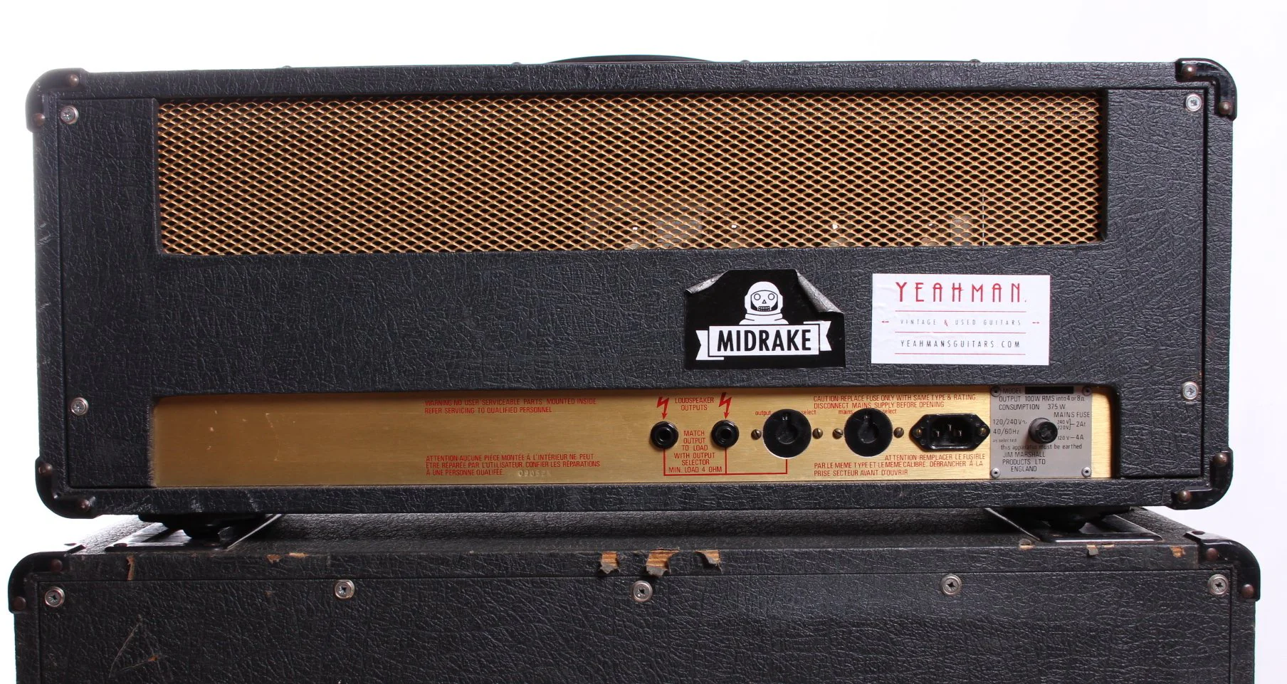 1978 Marshall JMP 100w 2203 w/cabinet - Image 12