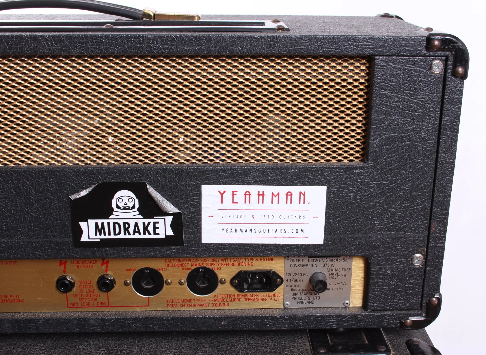 1978 Marshall JMP 100w 2203 w/cabinet - Image 7