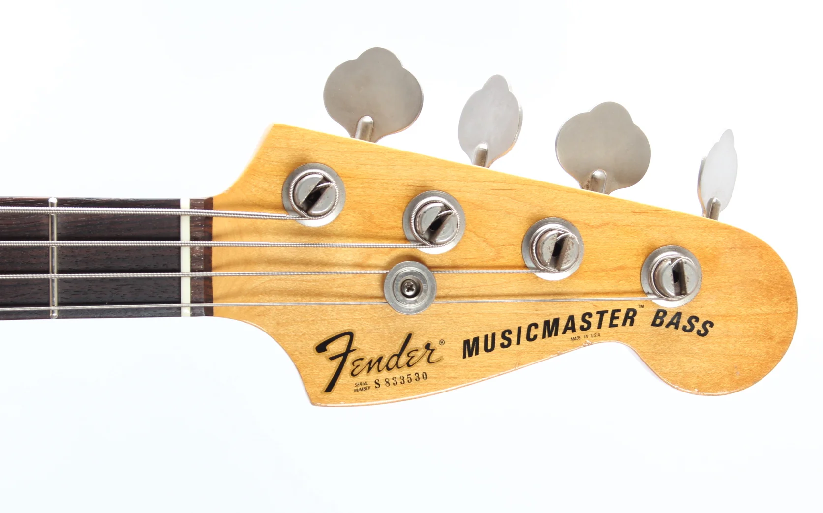 1979 Fender Musicmaster Bass sunburst - Image 5