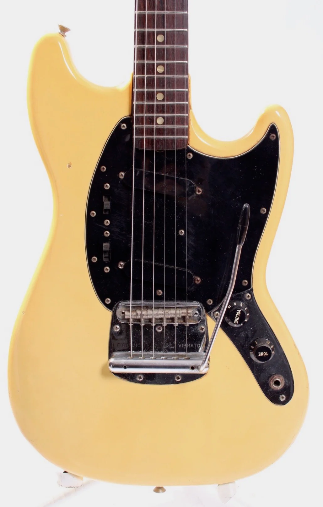 1979 Fender Mustang olympic white - Image 2