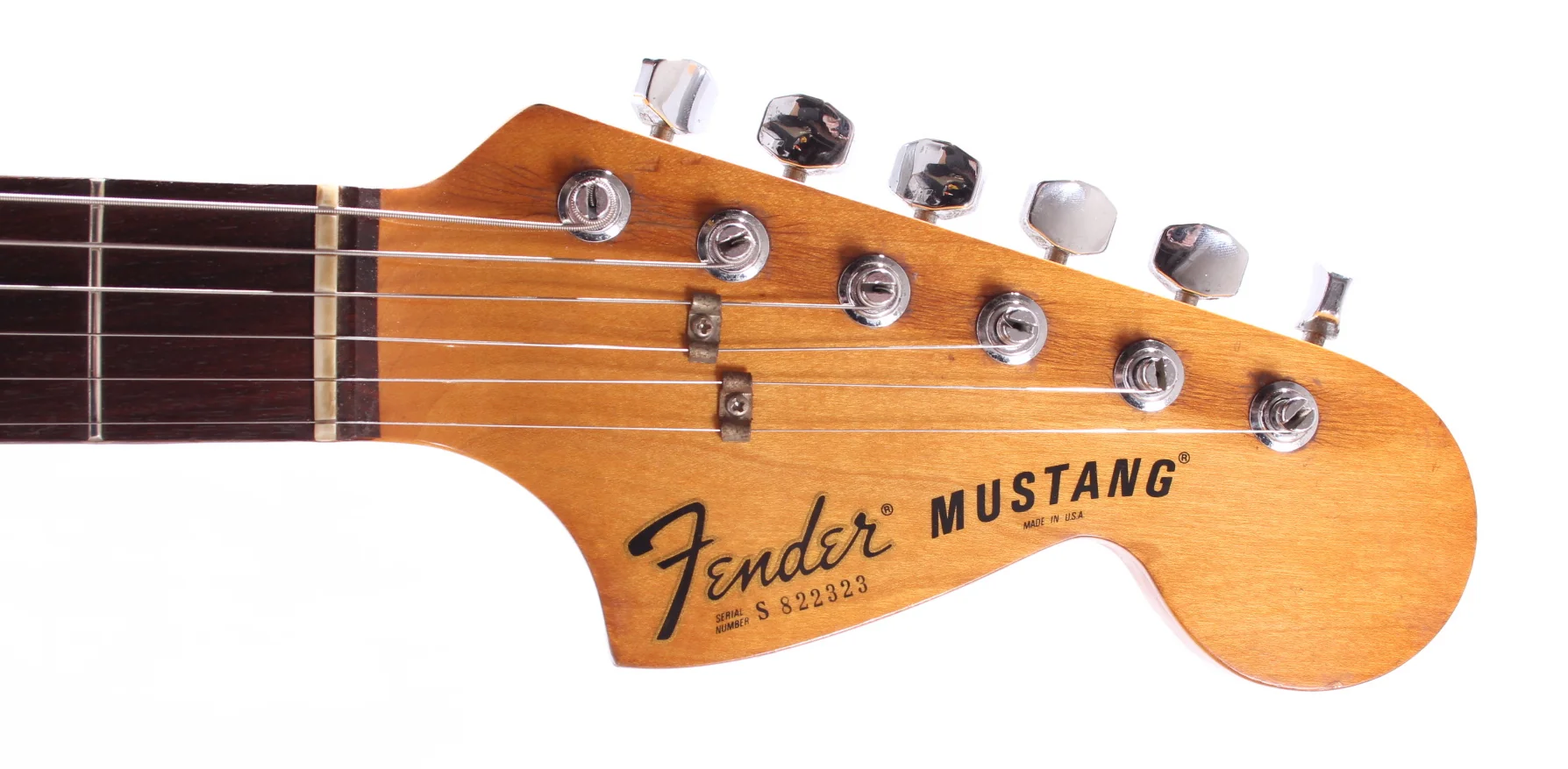 1979 Fender Mustang olympic white - Image 5