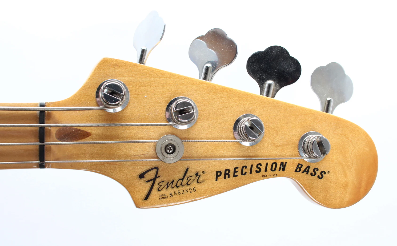 1979 Fender Precision Bass fretless sunburst - Image 5