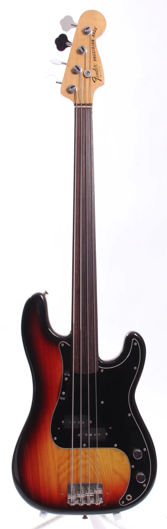 1979 Fender Precision Bass fretless sunburst