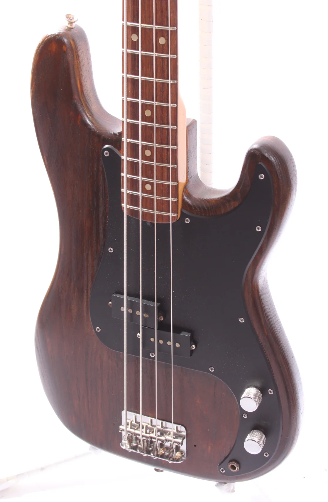 1979 Fender Precision Bass natural brown stain - Image 3