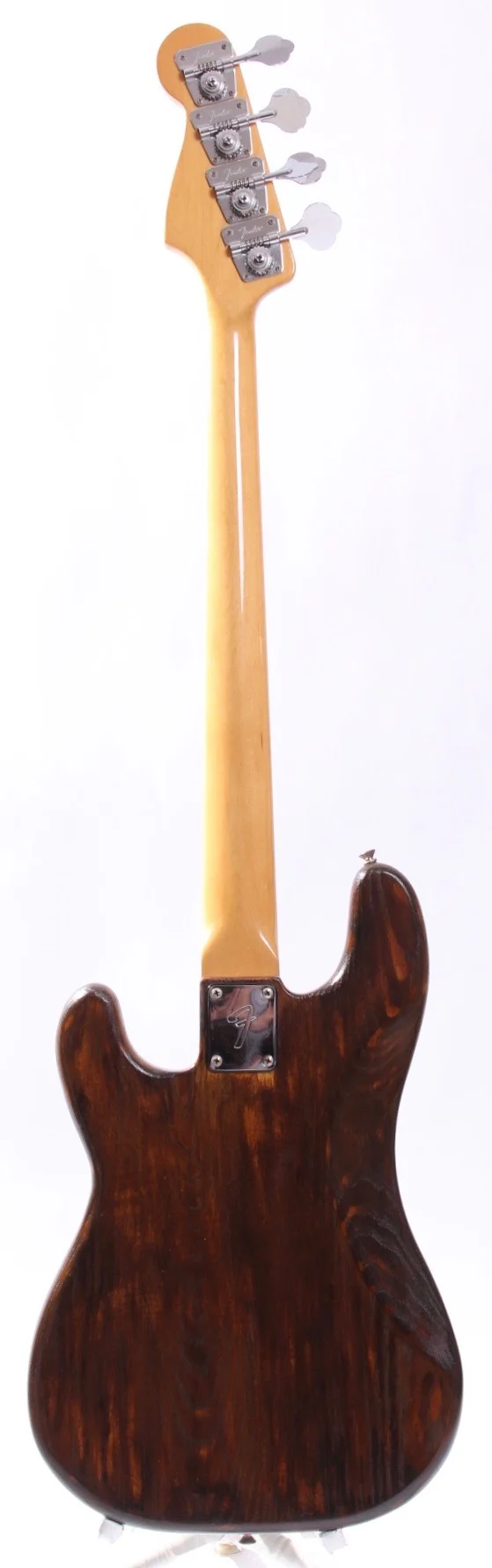 1979 Fender Precision Bass natural brown stain - Image 6