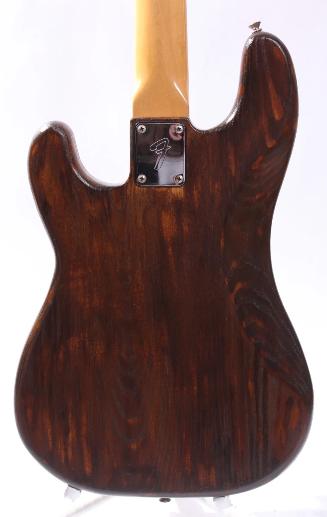1979 Fender Precision Bass natural brown stain - Image 7