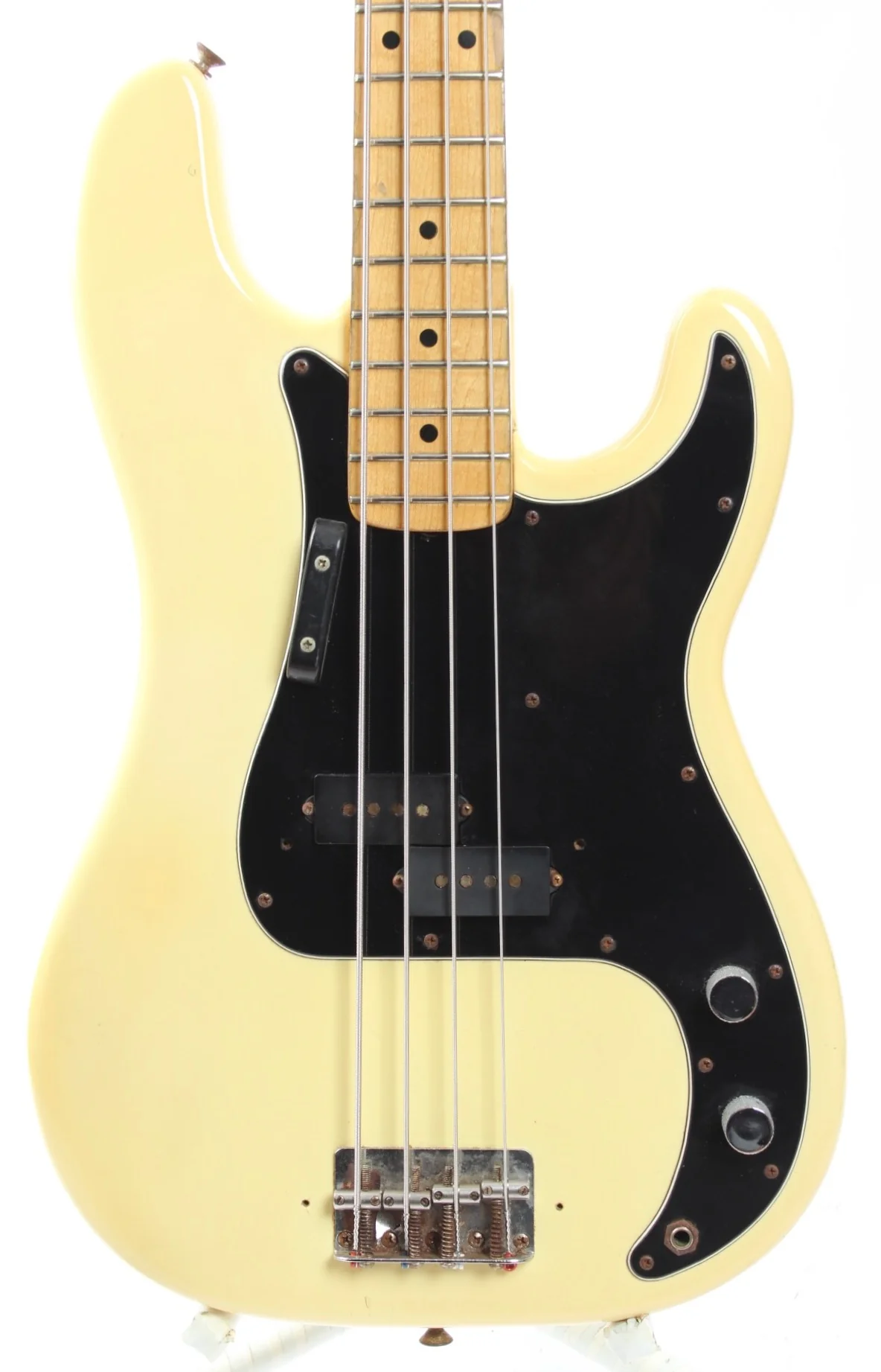 1979 Fender Precision Bass olympic white - Image 2