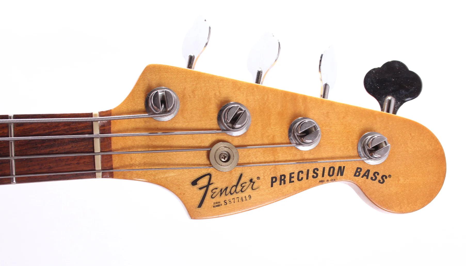 1979 Fender Precision Bass olympic white - Image 5
