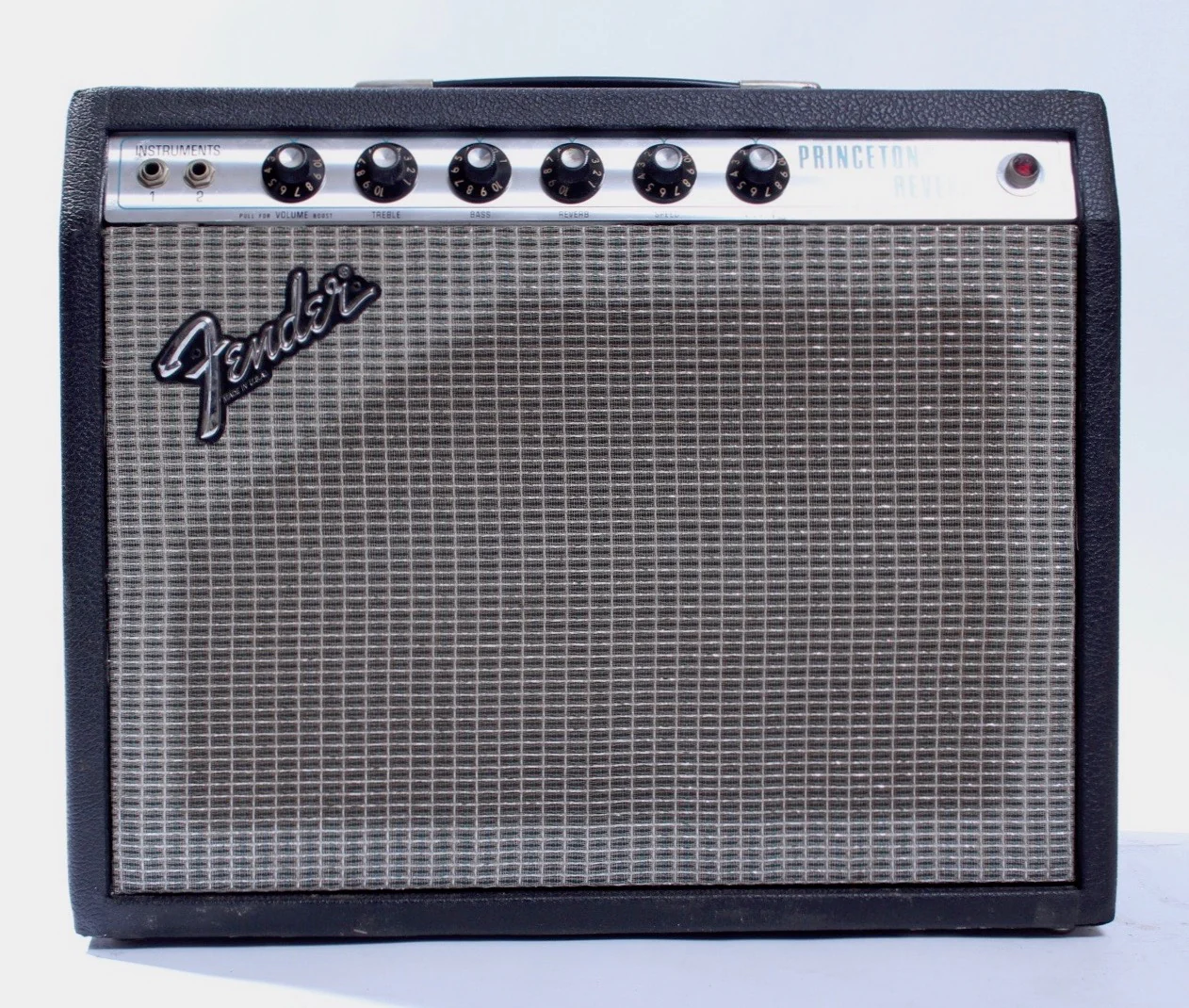 1979 Fender Princeton Reverb Boost silverface