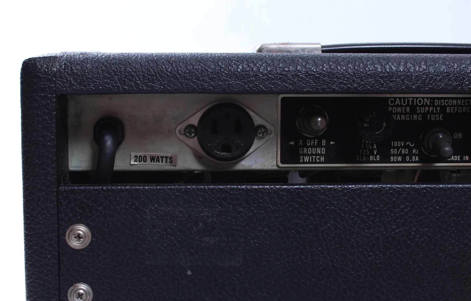1979 Fender Princeton Reverb Boost silverface - Image 10