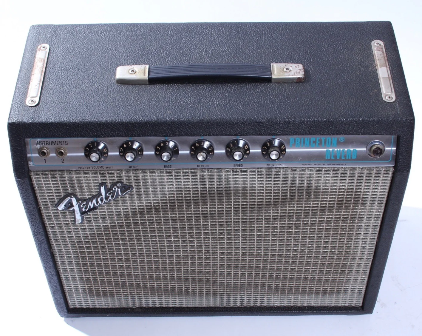 1979 Fender Princeton Reverb Boost silverface - Image 2