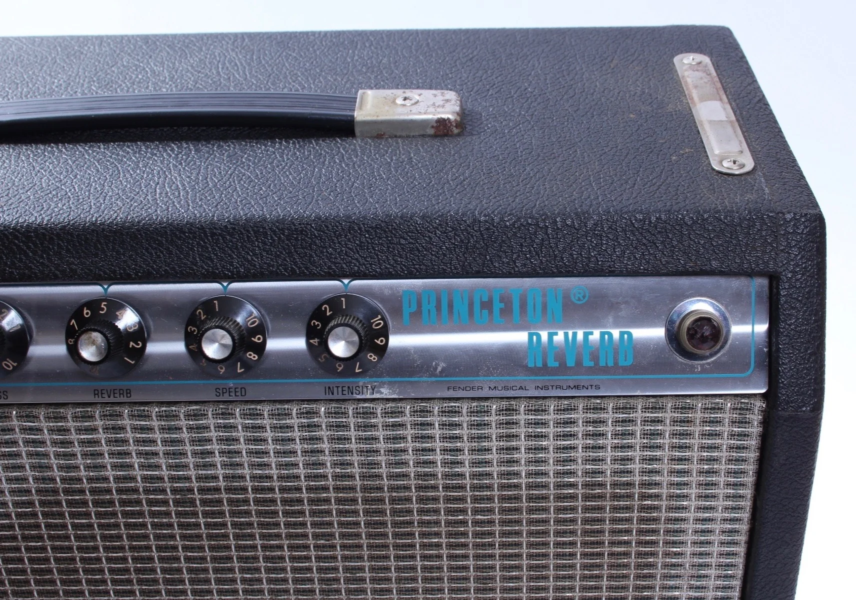 1979 Fender Princeton Reverb Boost silverface - Image 4