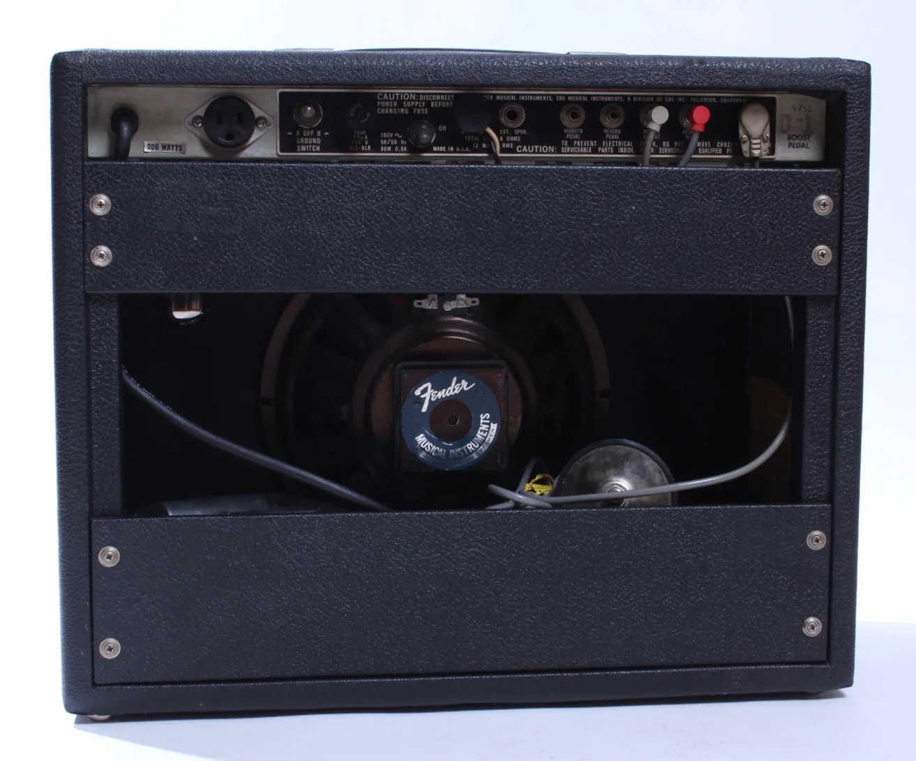 1979 Fender Princeton Reverb Boost silverface - Image 7