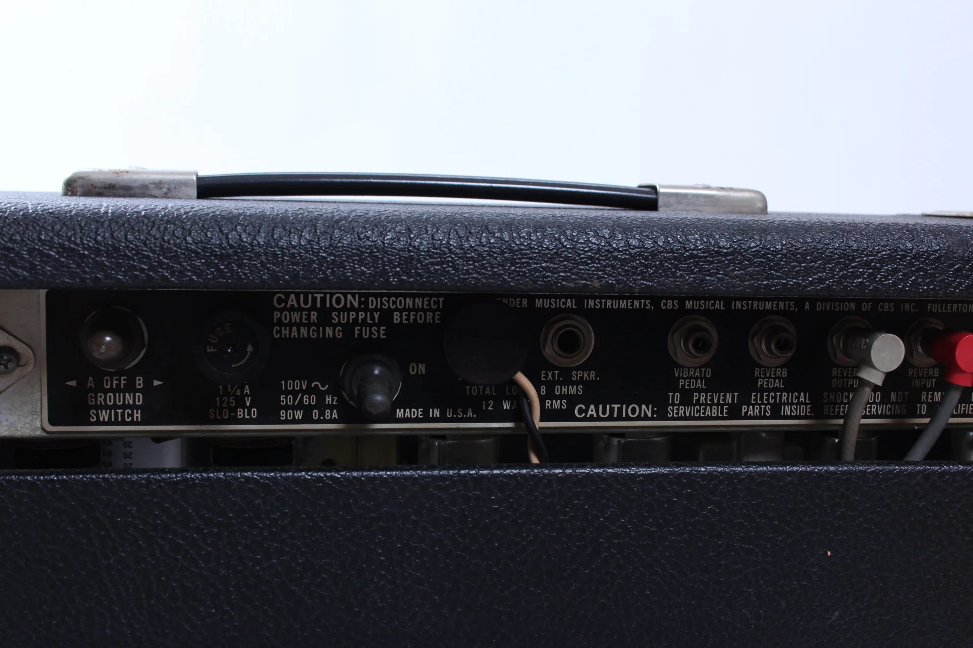 1979 Fender Princeton Reverb Boost silverface - Image 9
