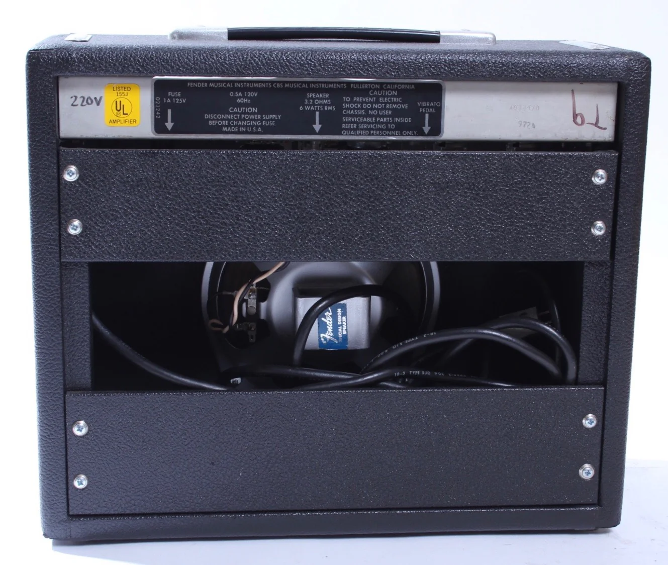 1979 Fender Vibro Champ silverface - Image 6