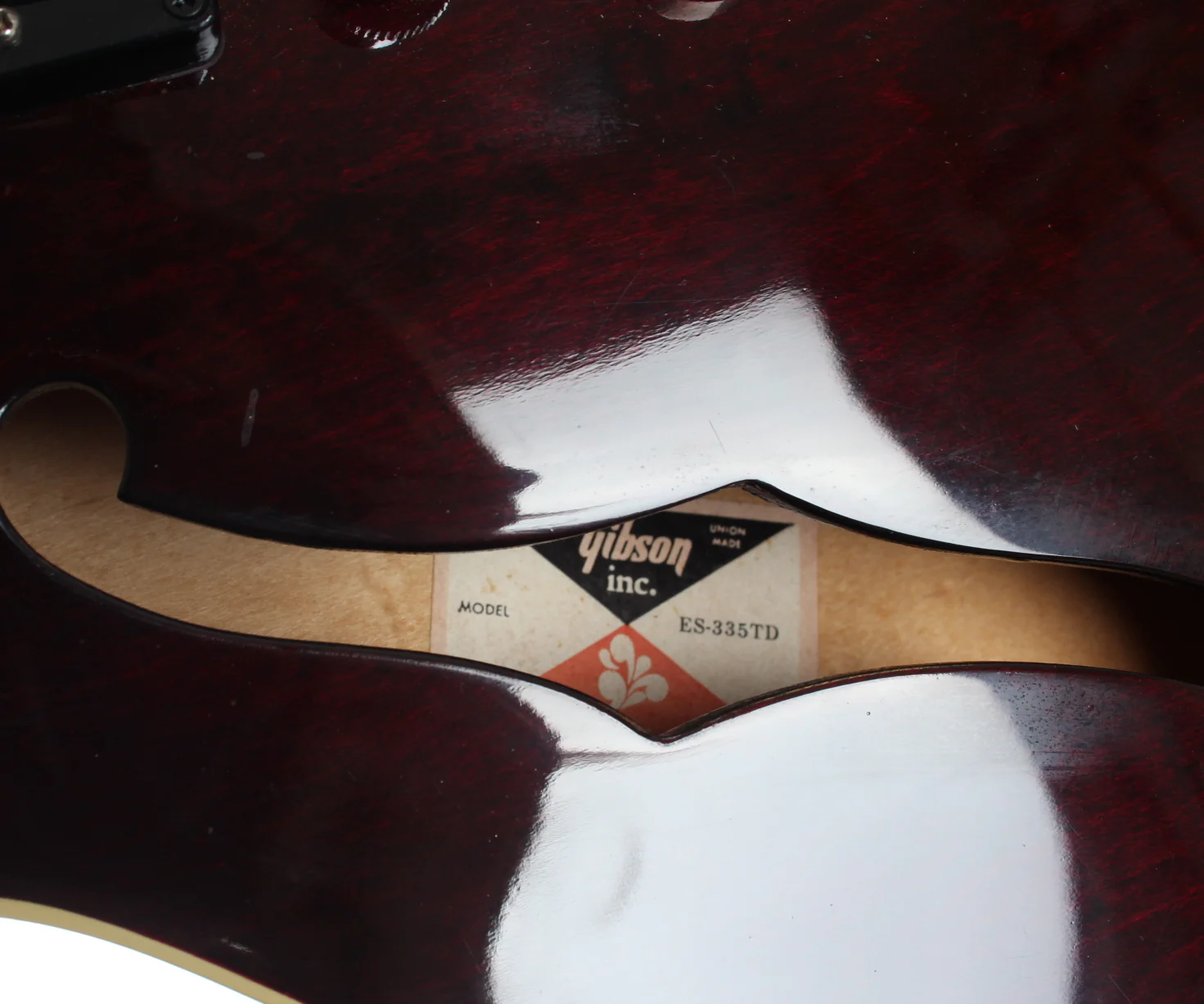 1979 Gibson ES-335 TD CT wine red - Image 11