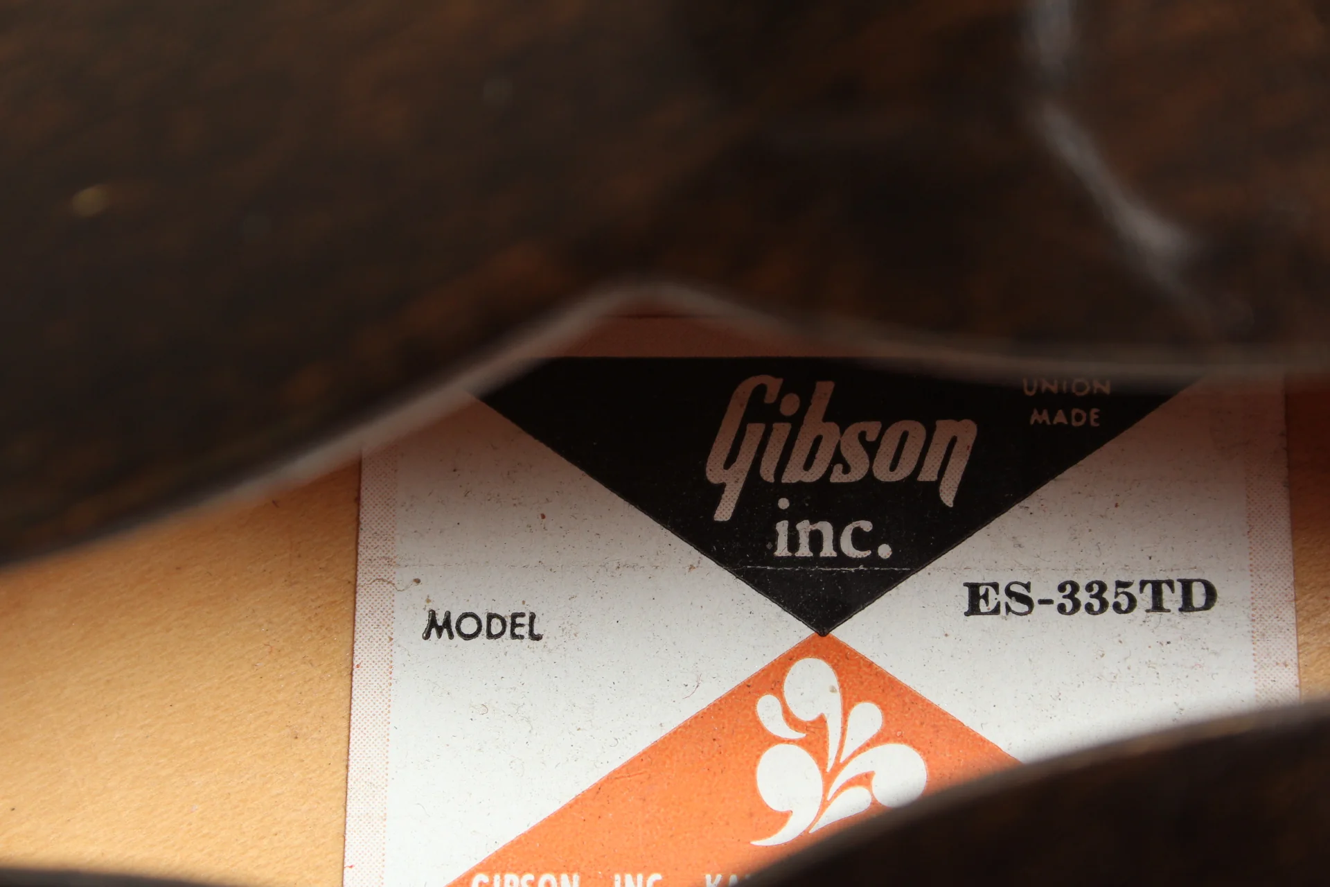 1979 Gibson ES-335TD walnut factory stop tailpiece - Image 11
