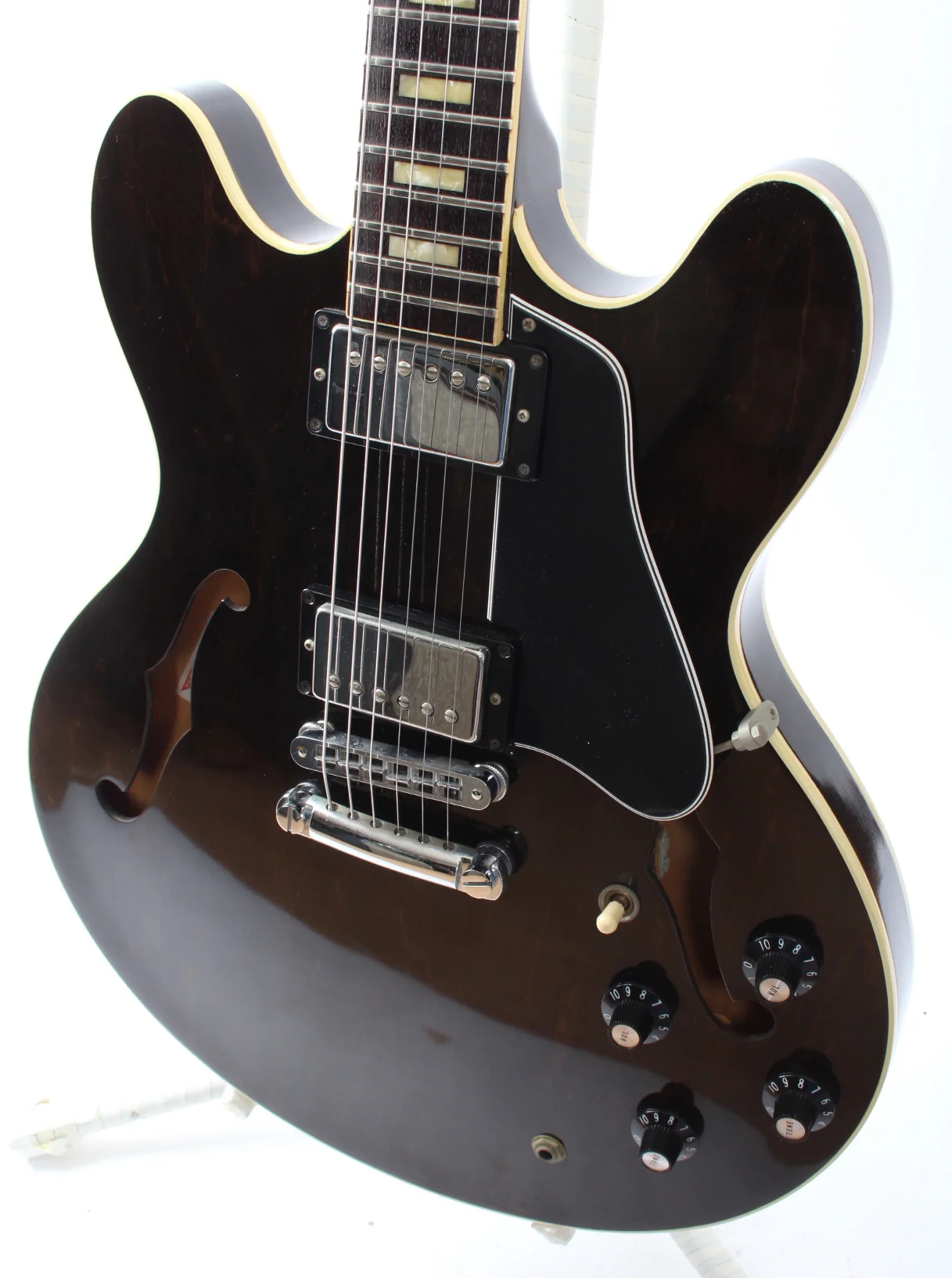 1979 Gibson ES-335TD walnut factory stop tailpiece - Image 3