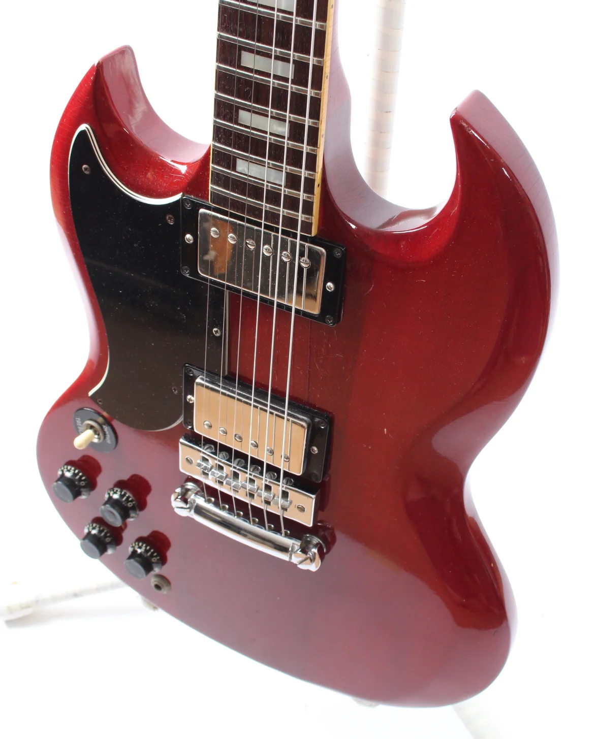1979 Gibson SG Standard lefty cherry red - Image 3