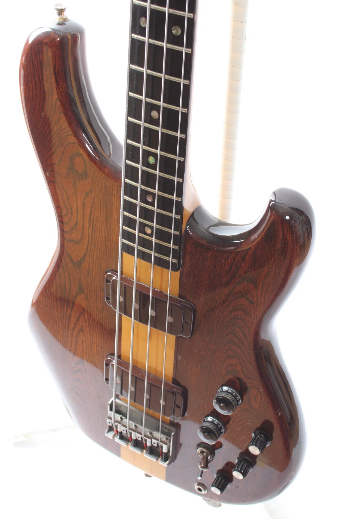 1979 Ibanez Musician Bass MC-900 dark stain - Image 3