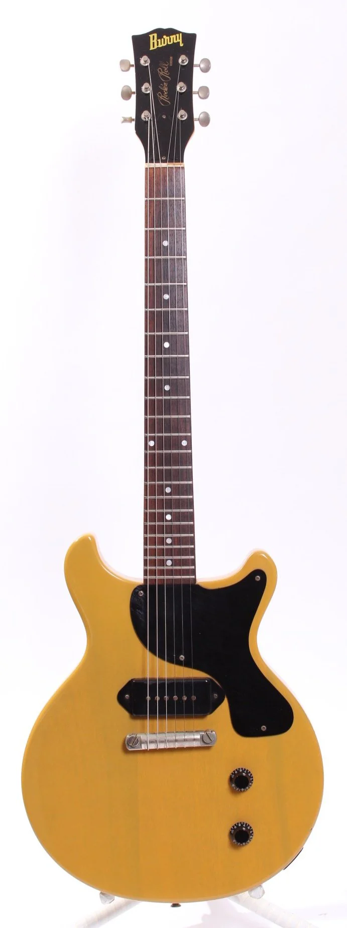 1980 Burny Les Paul Junior DC tv yellow