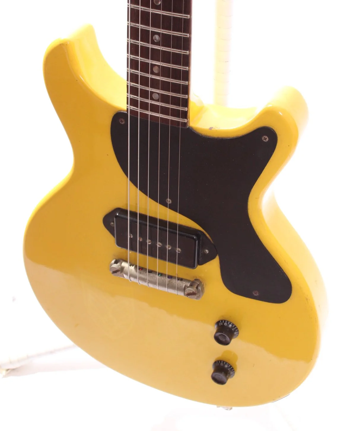 1980 Burny Les Paul Junior DC tv yellow - Image 3